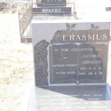 ERASMUS Jacobus Abraham 1941-1973