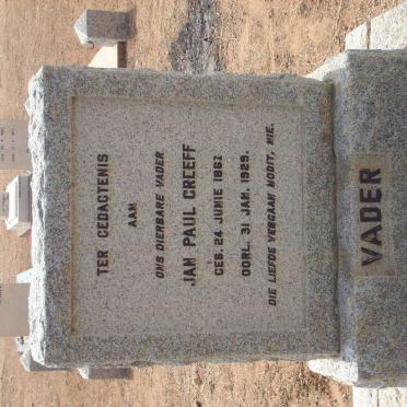 GREEFF Jan Paul 1867-1929