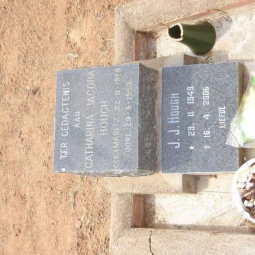 HOUGH J.J. 1949-2006 :: HOUGH Catharina Jacoba nee MARITZ 1928-1950