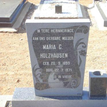 HOLZHAUSEN Maria C. 1899-1975