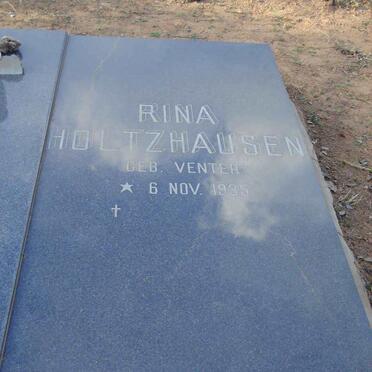 HOLTZHAUSEN Rina nee VENTER 1935-2012