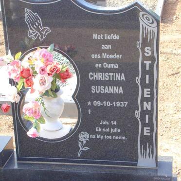 HUMAN Christina Susanna 1937-