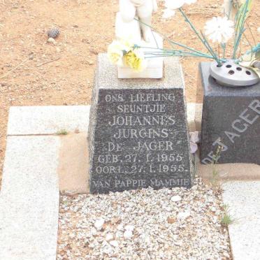 JAGER Johannes Jurgins, de 1955-1955