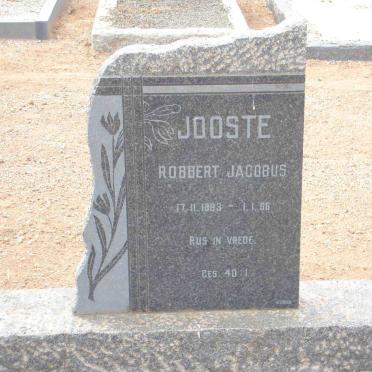 JOOSTE Robbert Jacobus 1883-1966