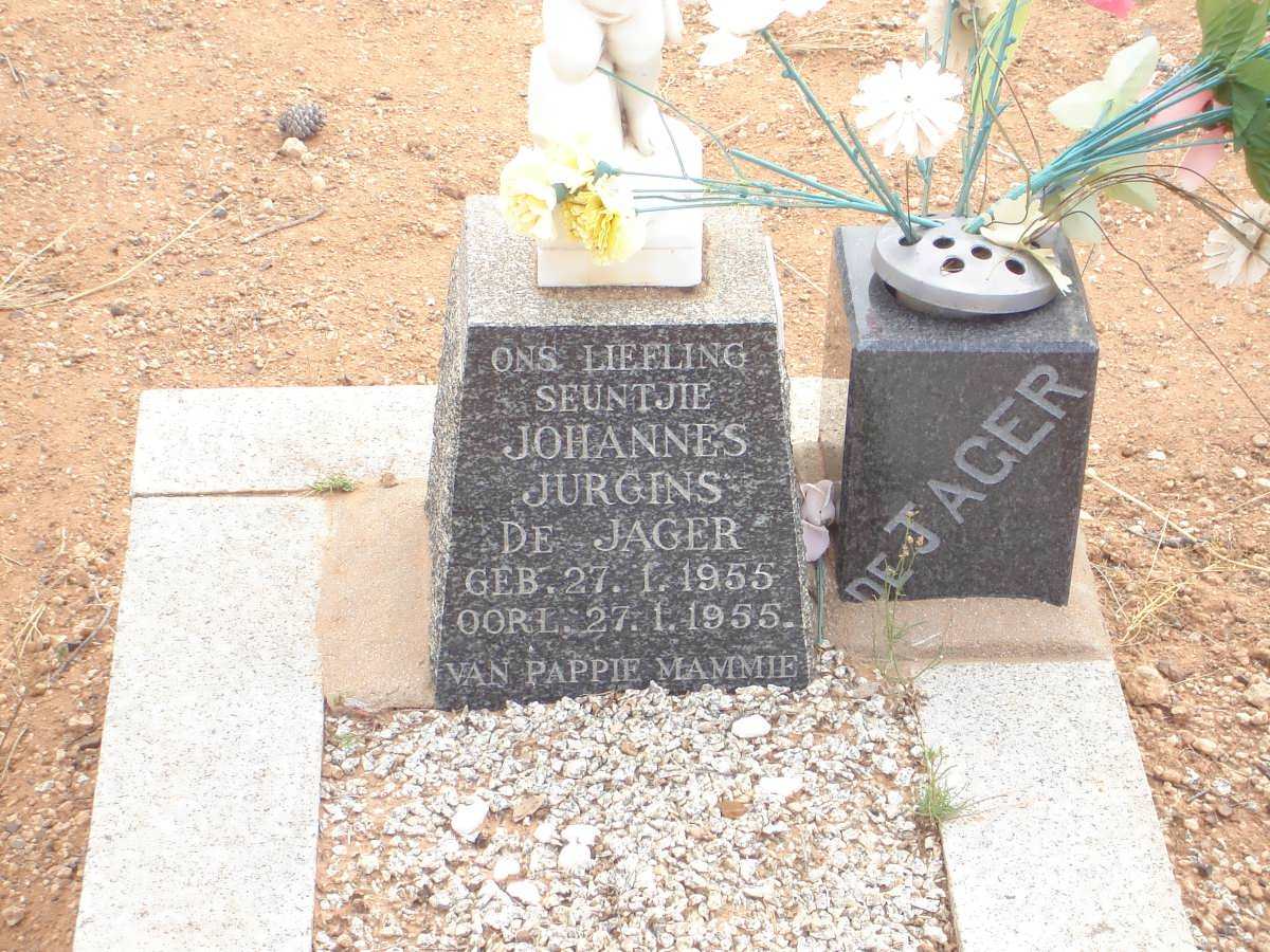 JAGER Johannes Jurgins, de 1955-1955