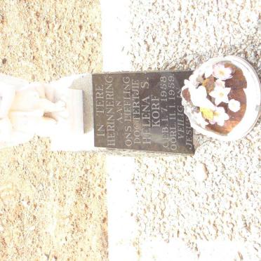 KORF Helena S. 1958-1959