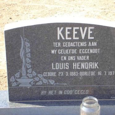 KEEVE Louis Hendrik 1883-1977