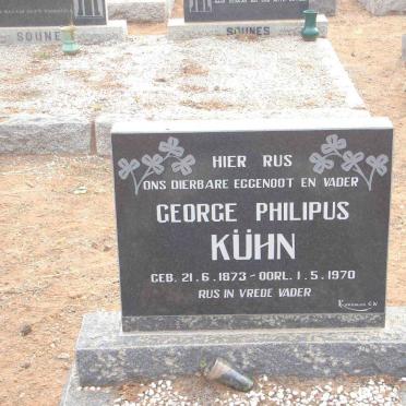 KUHN George Philipus 1873-1970