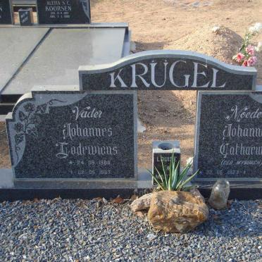 KRUGEL Johannes Lodewicus 1908-1987 &amp; Johanna Catharina MYBURGH 1923-
