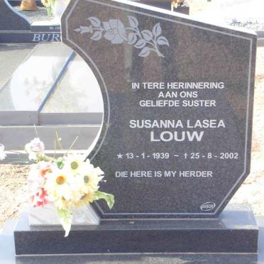 LOUW Susanna Lasea 1939-2002
