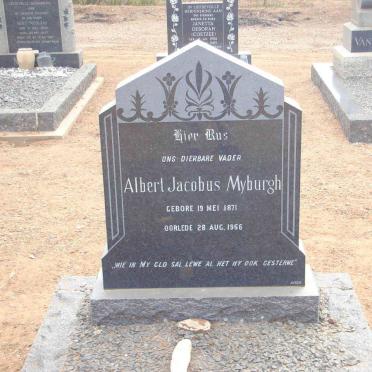 MYBURGH Albert Jacobus 1871-1956