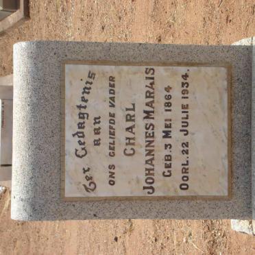 MARAIS Charl Johannes 1864-1934