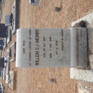 MEIRING Willem C.J. 1892-1948