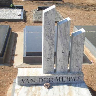 MERWE Callie, van der 1889-1929