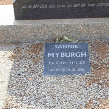 MYBURGH Sannie 1904-2001