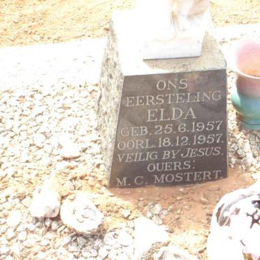 MOSTERT Elda 1957-1957