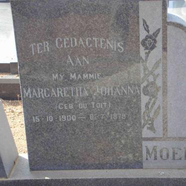NIEKERK  Margaretha Johanna, van nee DU TOIT 1900-1979