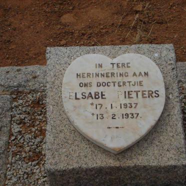 PIETERS Elsabe 1937-1937