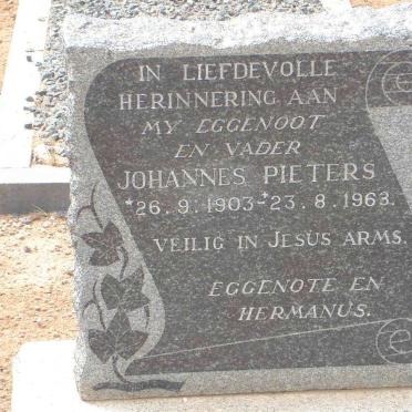PIETERS Johannes 1903-1963
