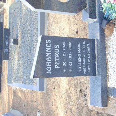 PIENAAR Johannes Petrus 1924-2002