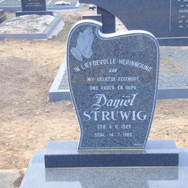 STRUWIG Daniel 1929-1986