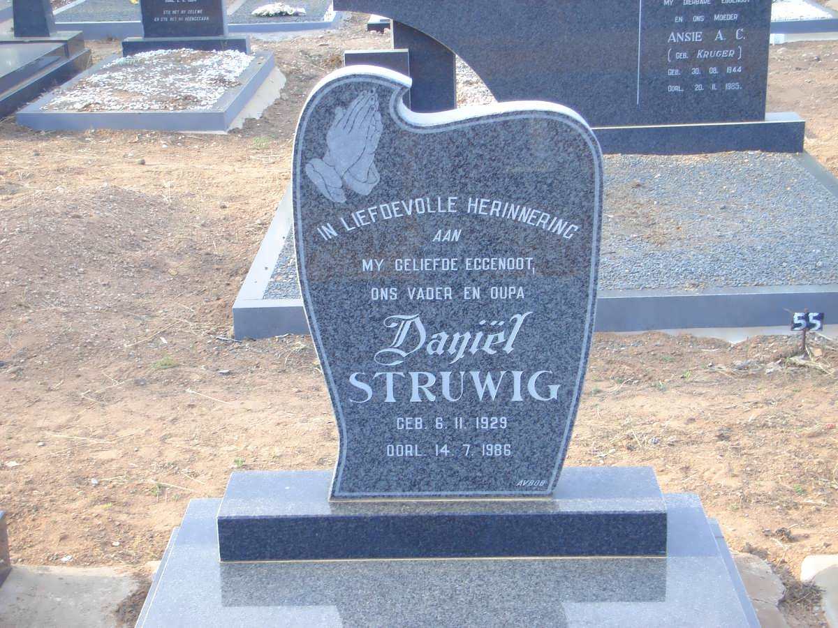 STRUWIG Daniel 1929-1986