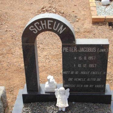 SCHEUN Pieter Jacobus 1957-1957