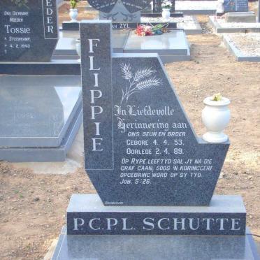 SCHUTTE P.C.P.L. 1953-1989