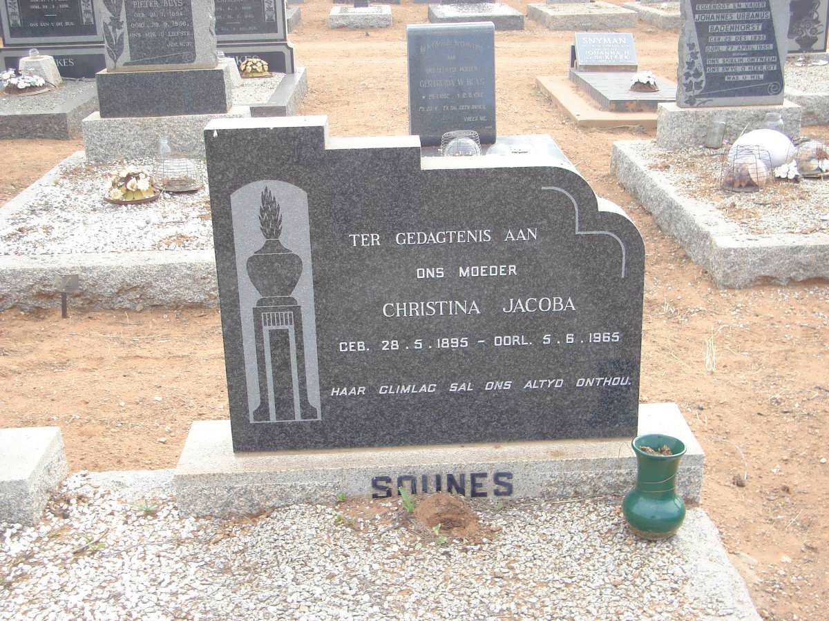 SOUNES Christina Jacoba 1895-1965