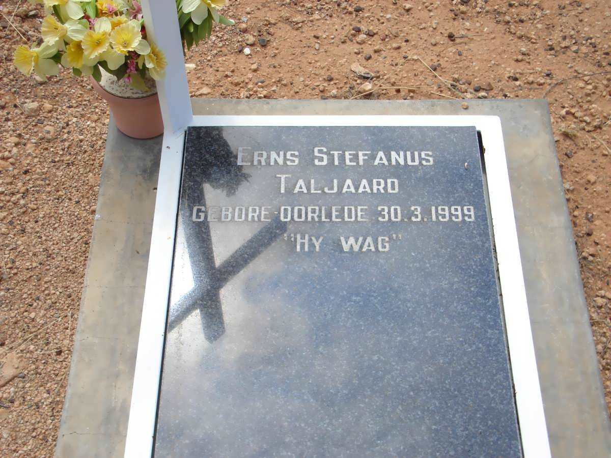 TALJAARD Erns Stefanus 1999-1999
