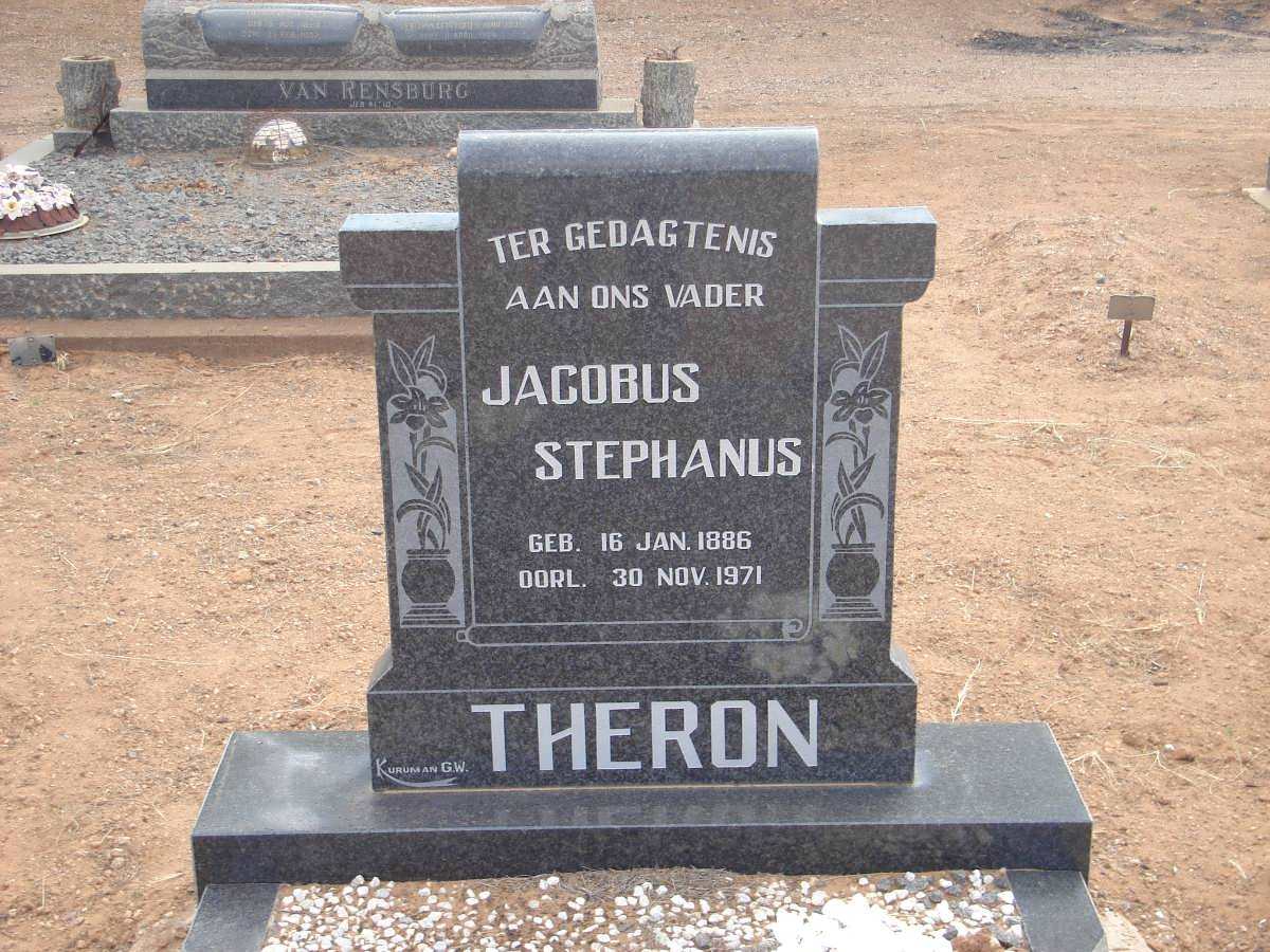 THERON Jacobus Stephanus 1886-1971