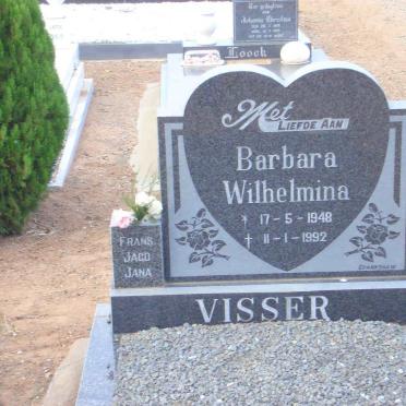 VISSER Barbara Wilhelmina 1948-1992