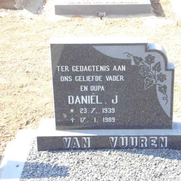 VUUREN Daniel J., van 1939-1989