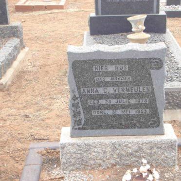 VERMEULEN Anna C. 1878-1953