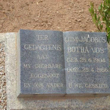 VOS Jacobus Botha 1904-1966