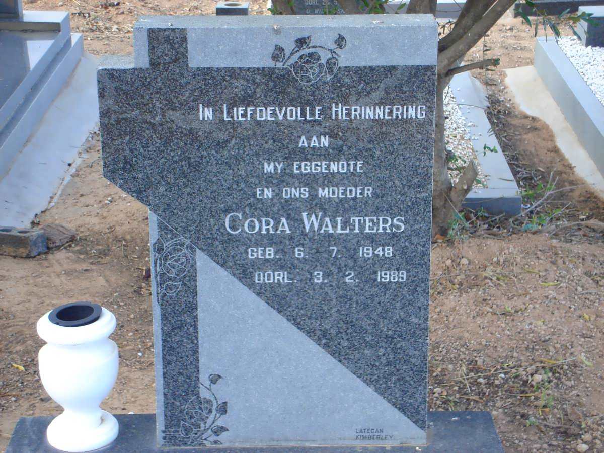 WALTERS Cora 1948-1989