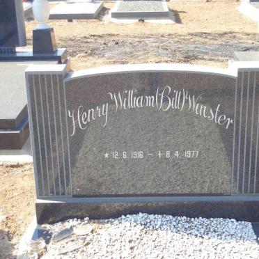 WINSTER Henry William 1916-1977