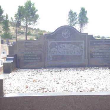 WESTHUIZEN Jasper Johannes, van der 1855-1945 &amp; Magdalena Maria HUGO 1858-1935