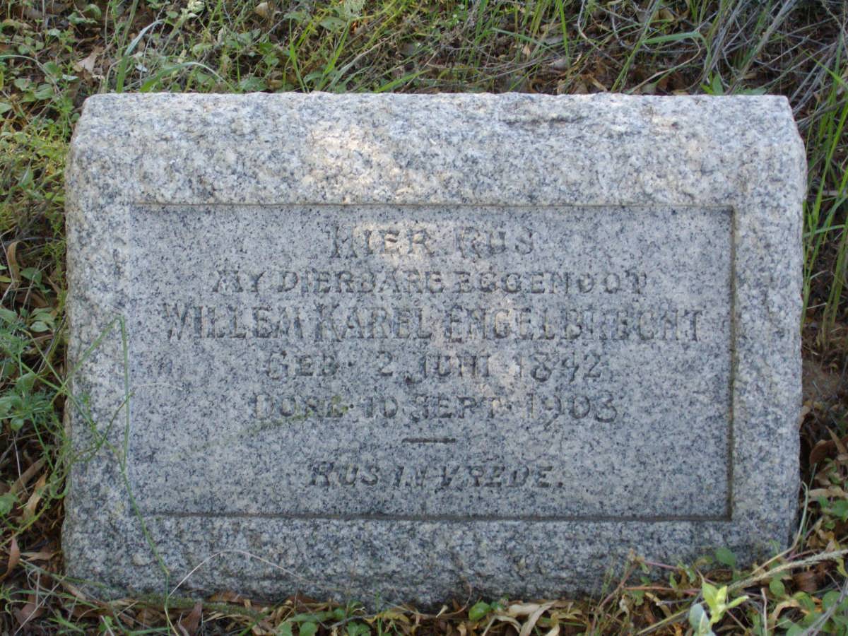 ENGELBRECHT Willem Karel 1842-1903