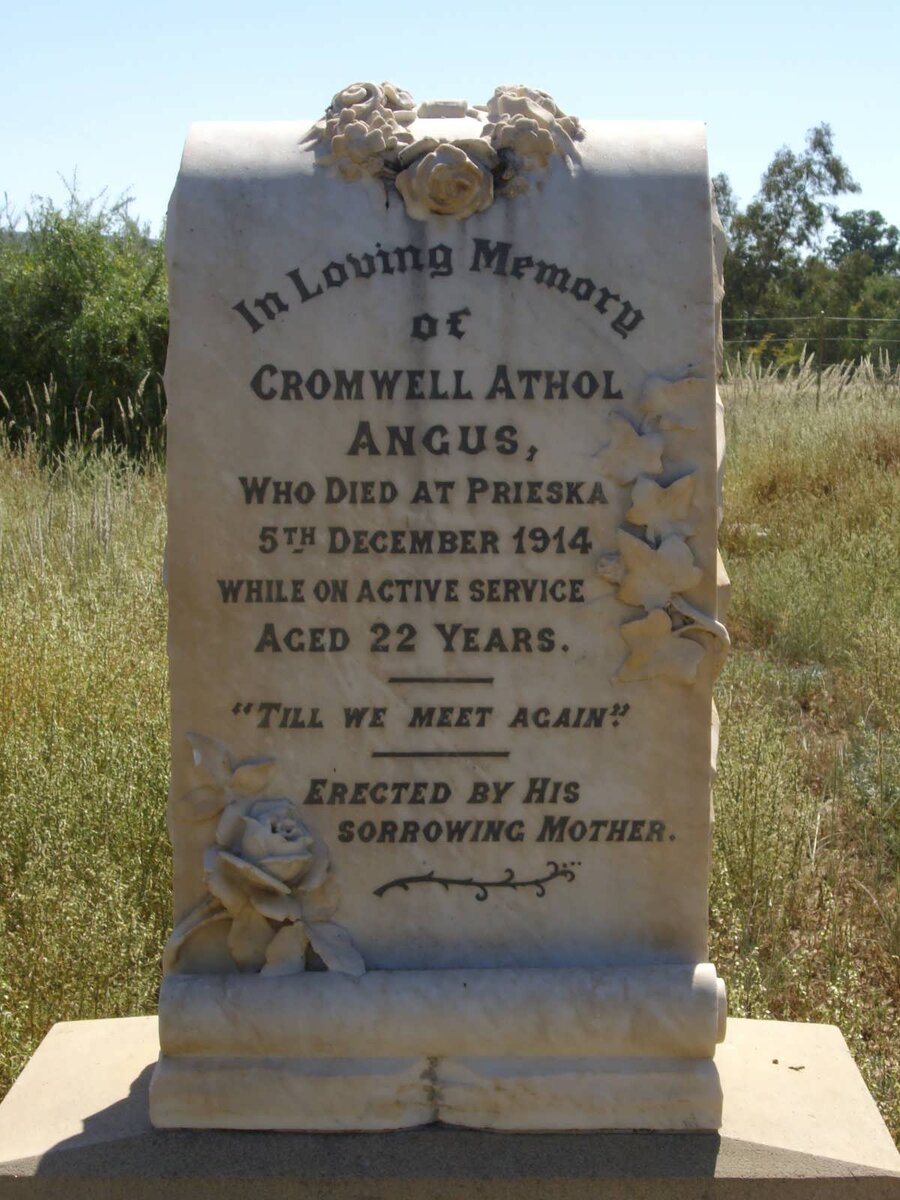 ANGUS Cromwell Athol  -1914