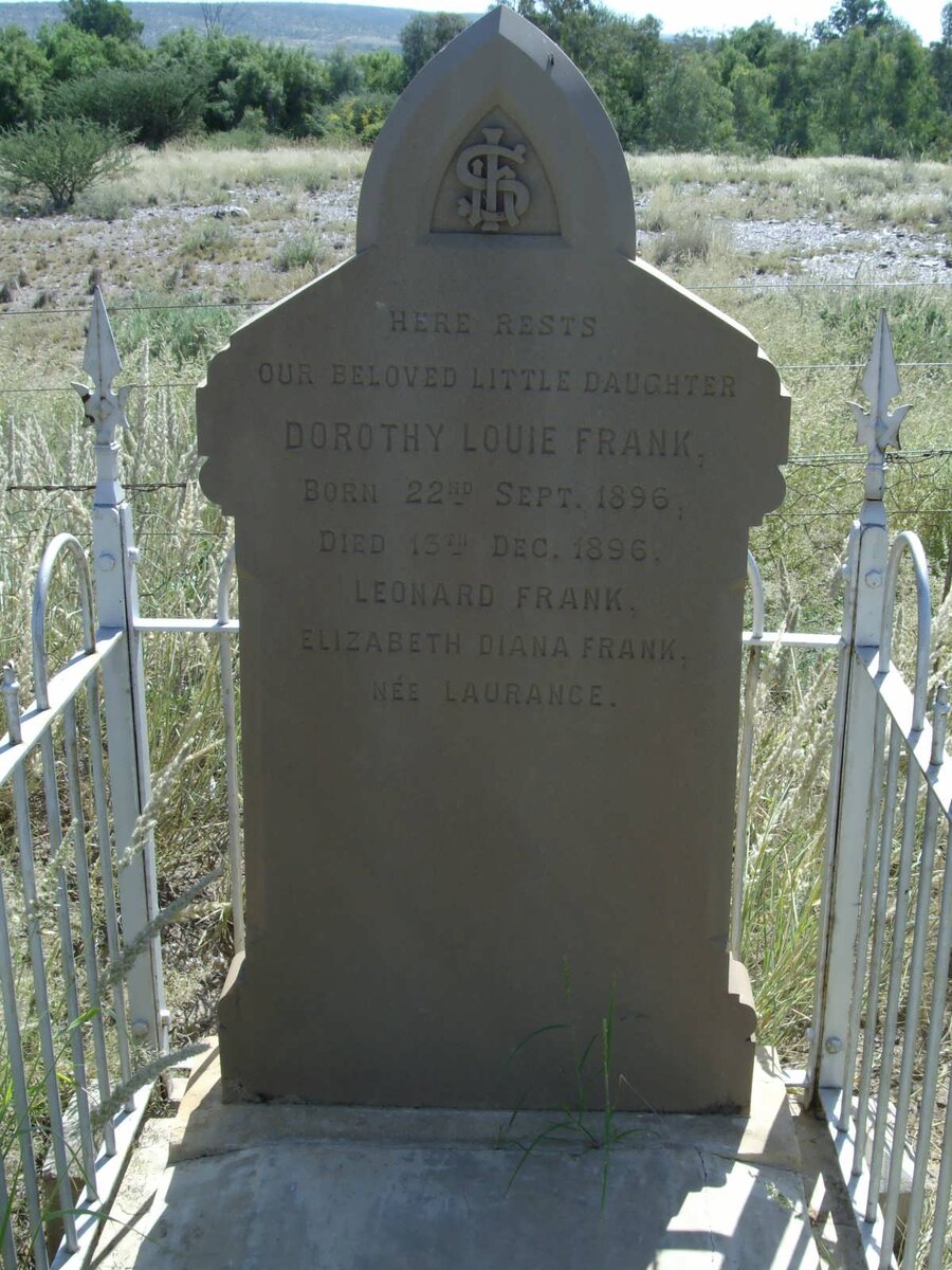 FRANK Dorothy Louie 1896-1896