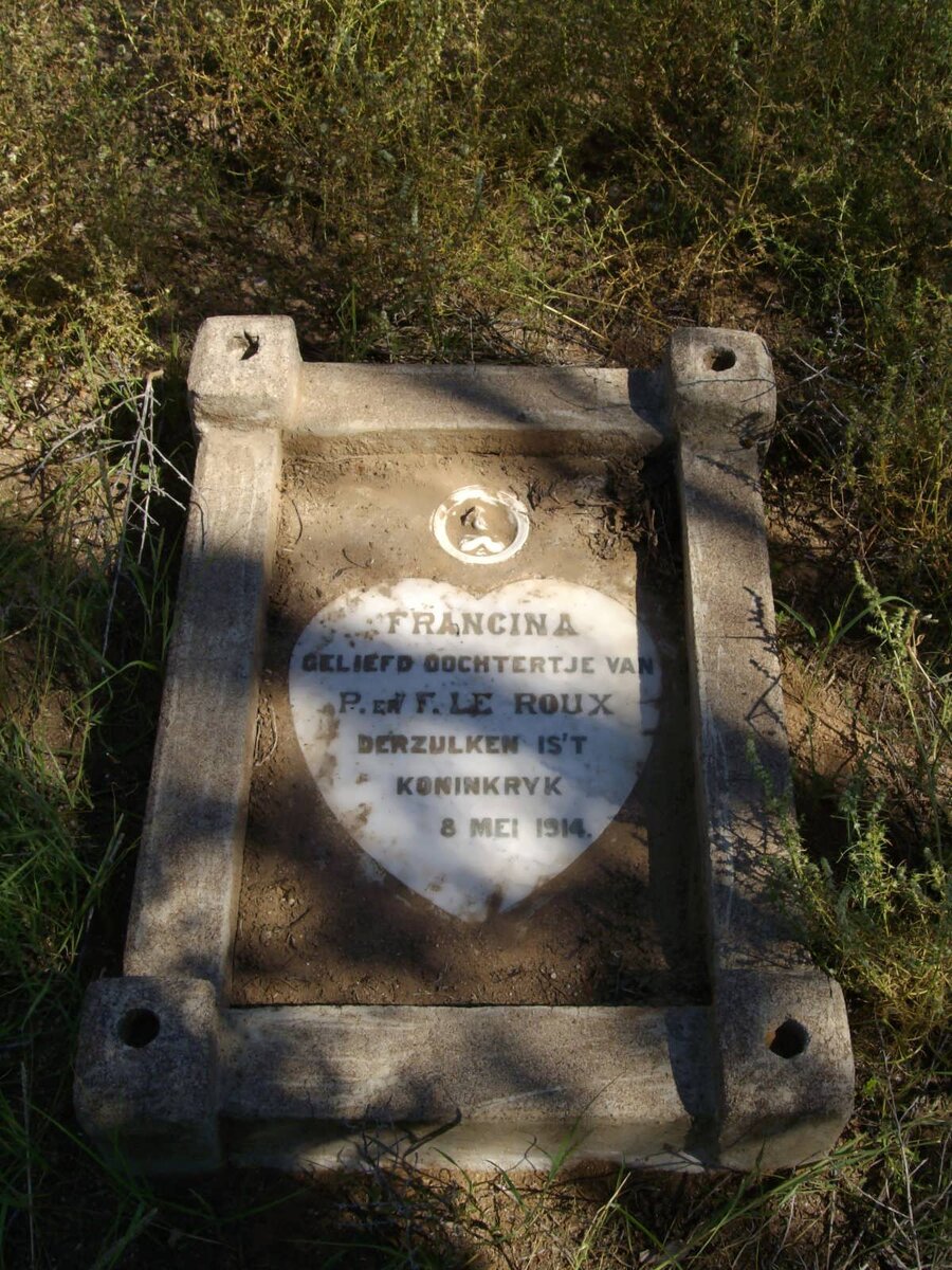 ROUX Francina, le -1914