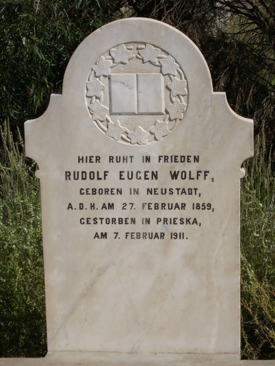 WOLFF Rudolf Eugen 1859-1911
