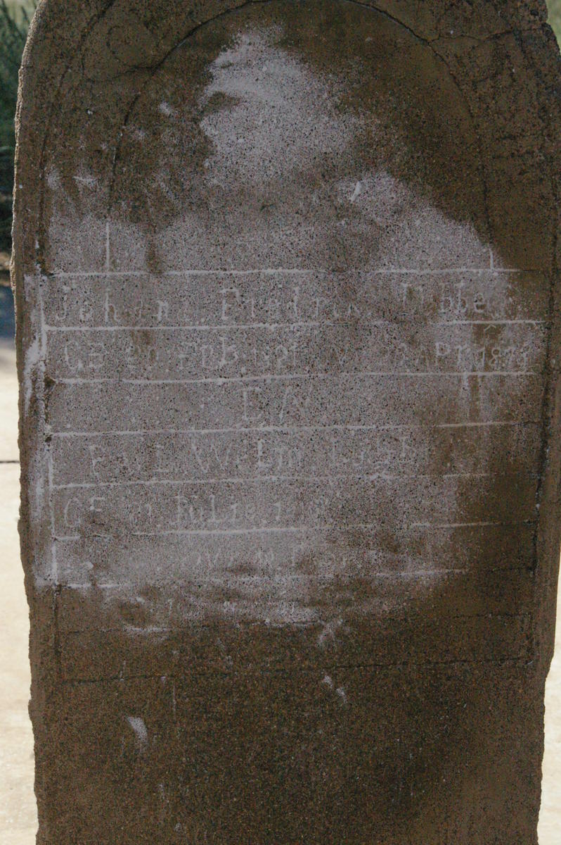 LUBBE Paul W? &amp; Johanna Fredrika 1821-18?3