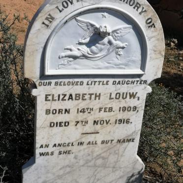 LOUW Elizabeth 1909-1916