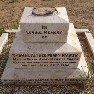 Northern Cape, RICHMOND district, Deelfontein 4, British Military Hospital and Cemetery, Imperial Yeomanry