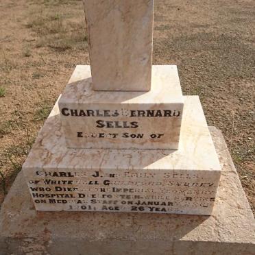 SELLS Charles Bernard -1901