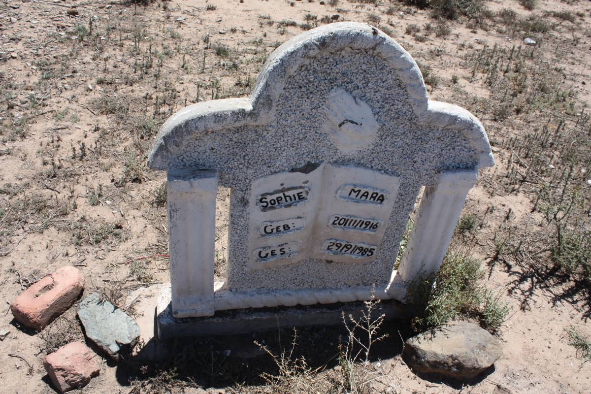 MARA Sophie 1916-1985