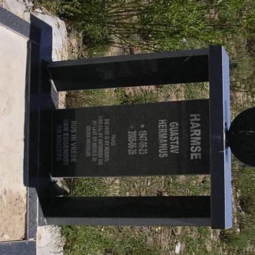HARMSE Guastav Hermanus 1947-2005