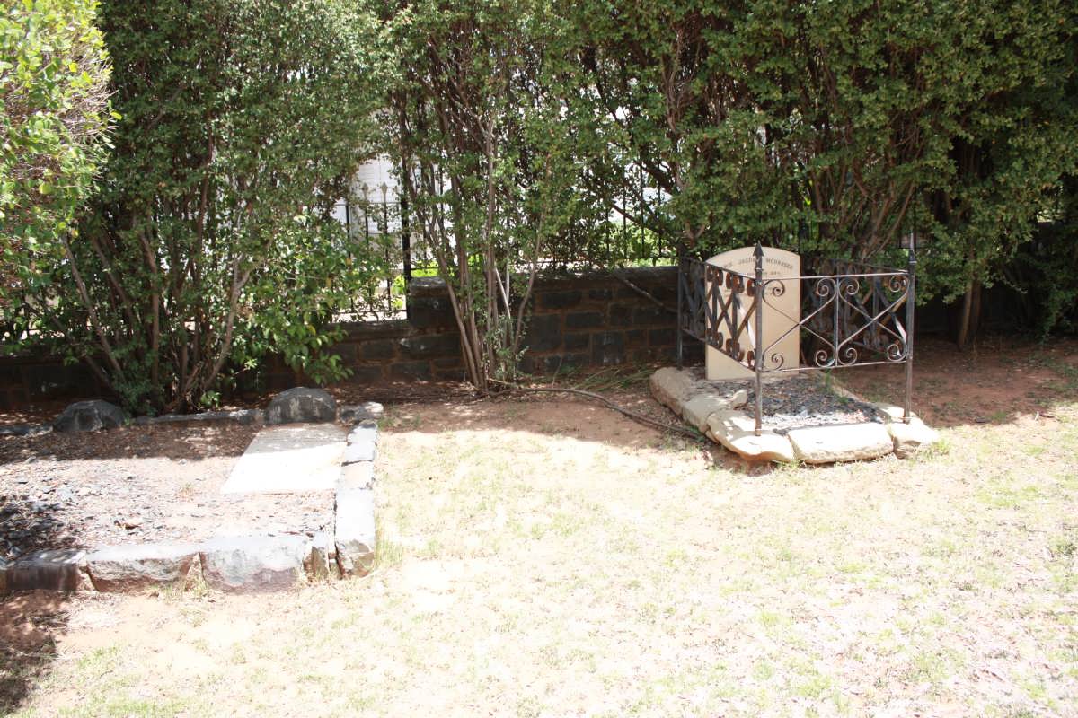 4. Overview on graves inside the churchyard